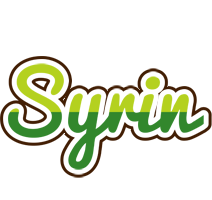Syrin golfing logo
