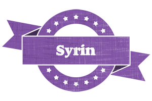 Syrin royal logo