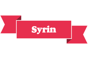 Syrin sale logo