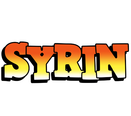 Syrin sunset logo