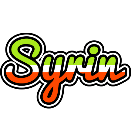 Syrin superfun logo