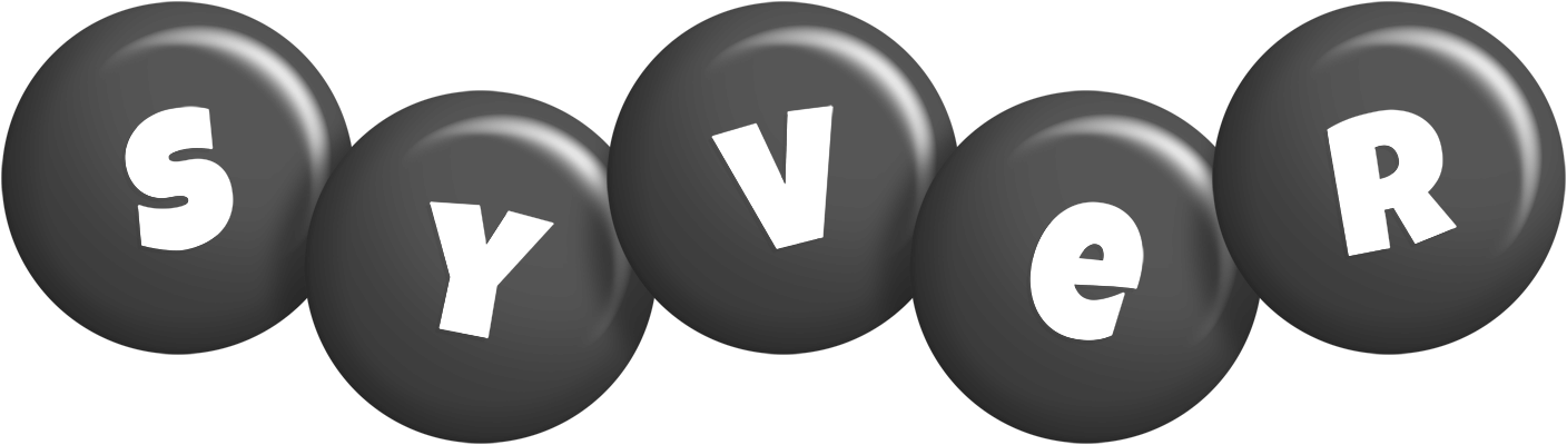 Syver candy-black logo