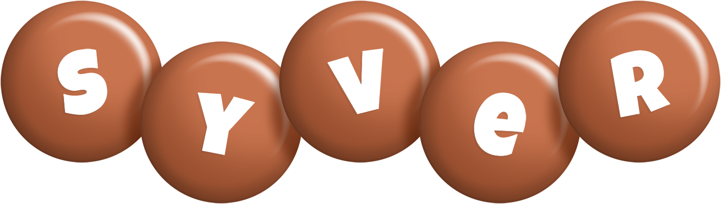 Syver candy-brown logo
