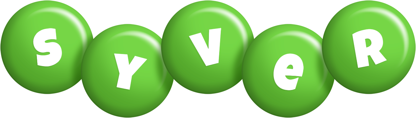 Syver candy-green logo