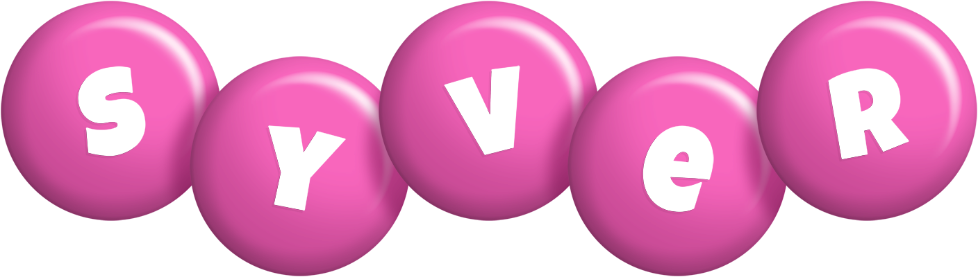 Syver candy-pink logo