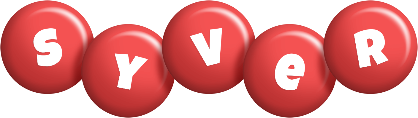 Syver candy-red logo