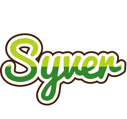 Syver golfing logo