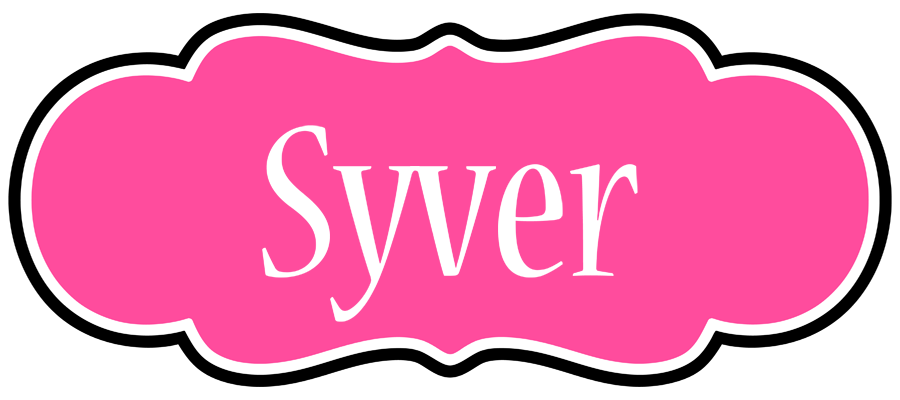 Syver invitation logo