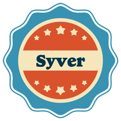 Syver labels logo