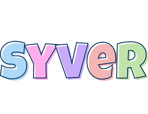 Syver pastel logo