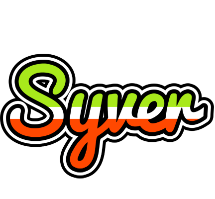 Syver superfun logo