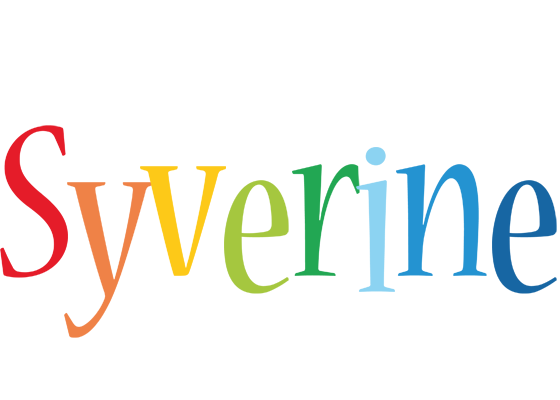 Syverine birthday logo