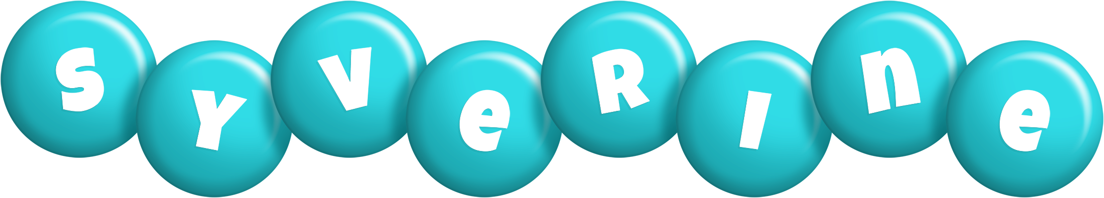 Syverine candy-azur logo