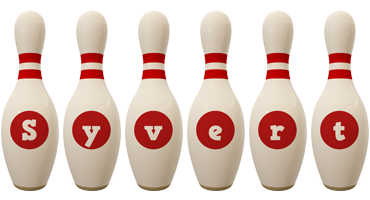 Syvert bowling-pin logo