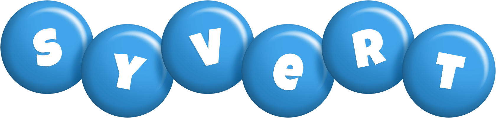 Syvert candy-blue logo