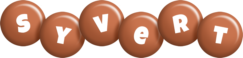 Syvert candy-brown logo