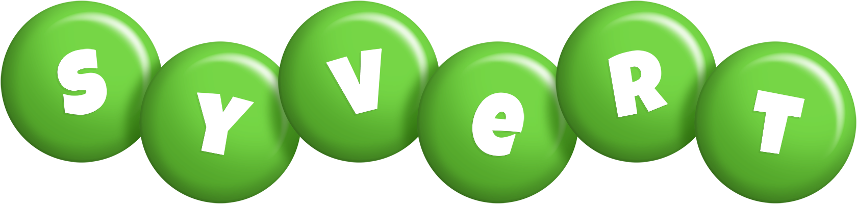 Syvert candy-green logo