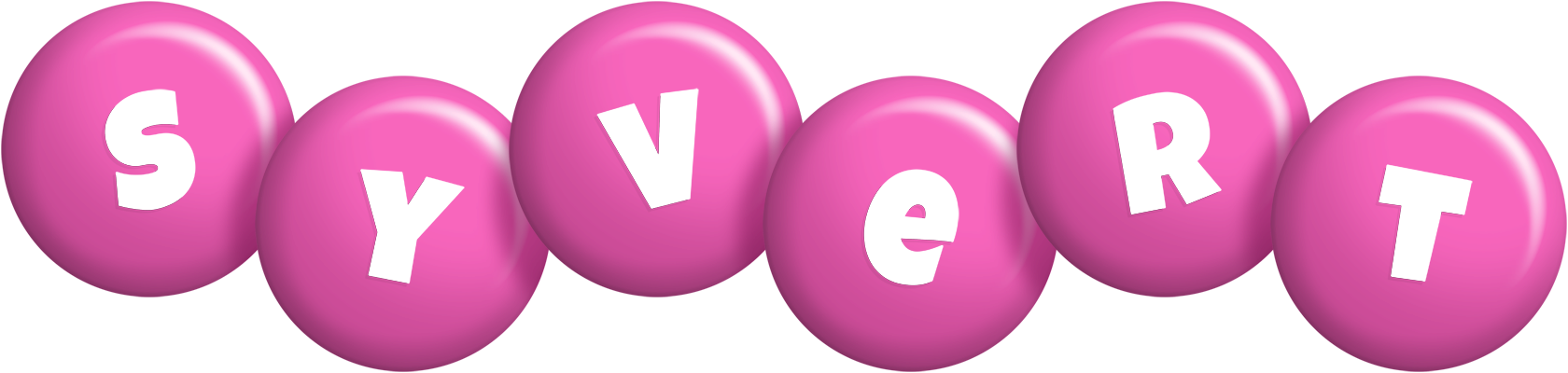 Syvert candy-pink logo