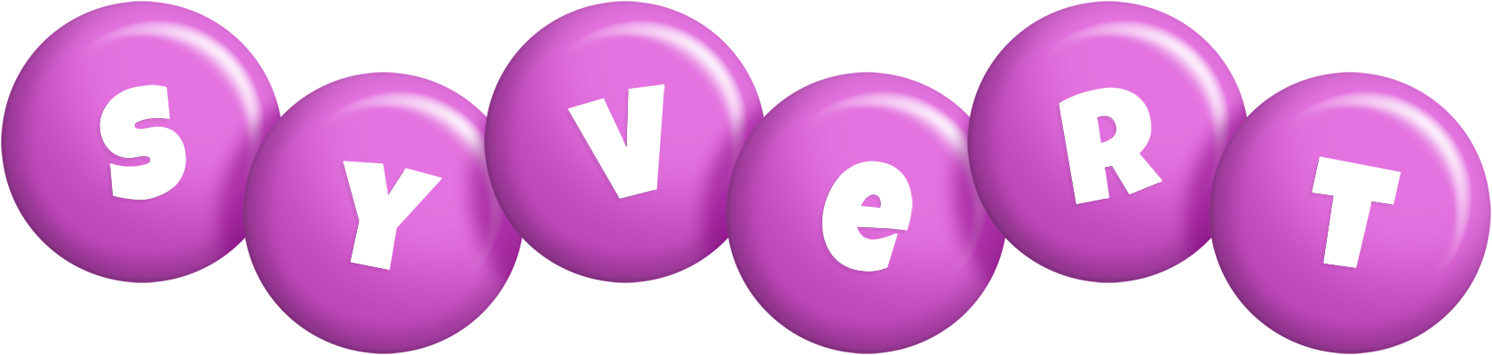 Syvert candy-purple logo