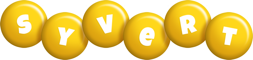Syvert candy-yellow logo