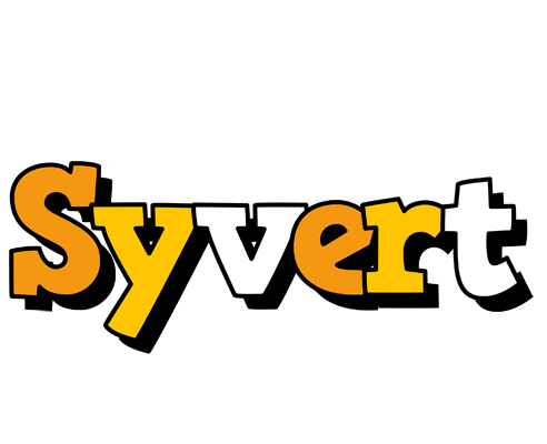 Syvert cartoon logo