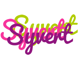Syvert flowers logo