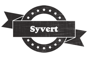 Syvert grunge logo