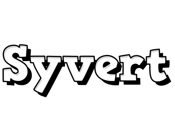 Syvert snowing logo