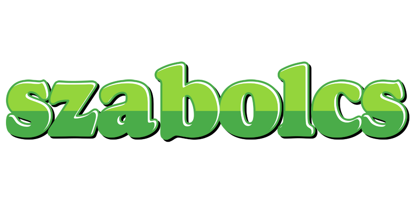 Szabolcs apple logo