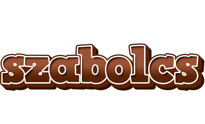 Szabolcs brownie logo