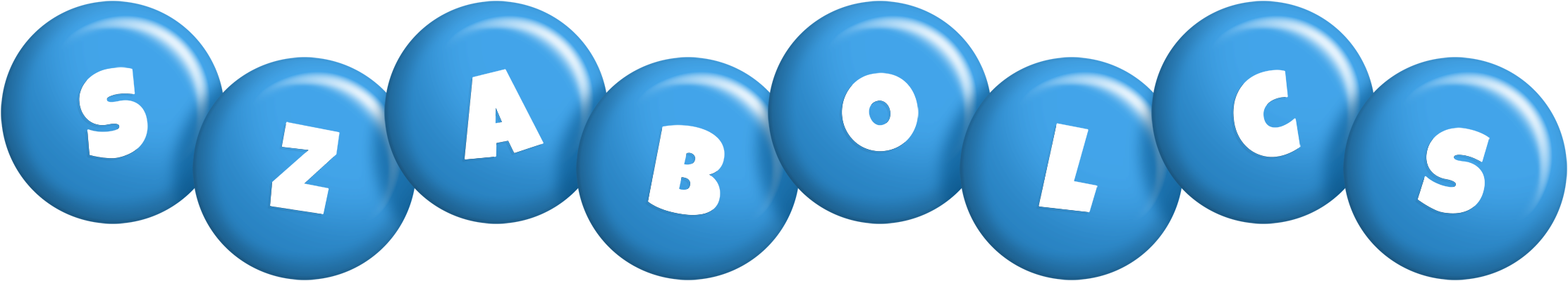 Szabolcs candy-blue logo