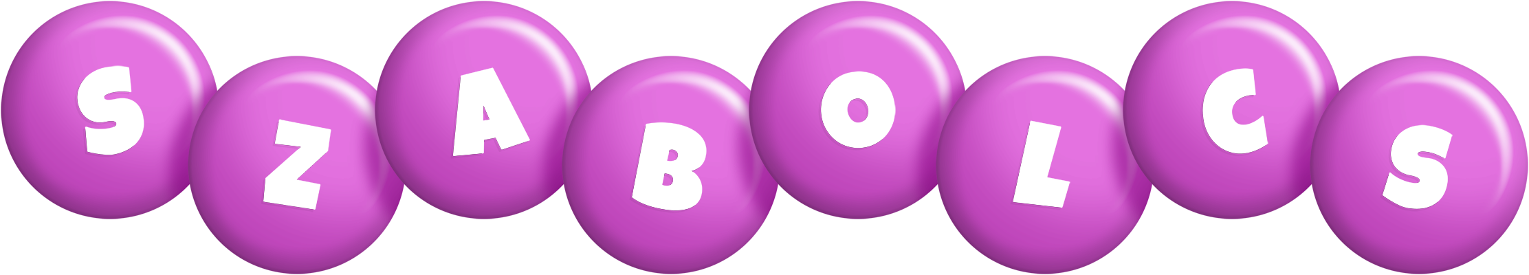 Szabolcs candy-purple logo