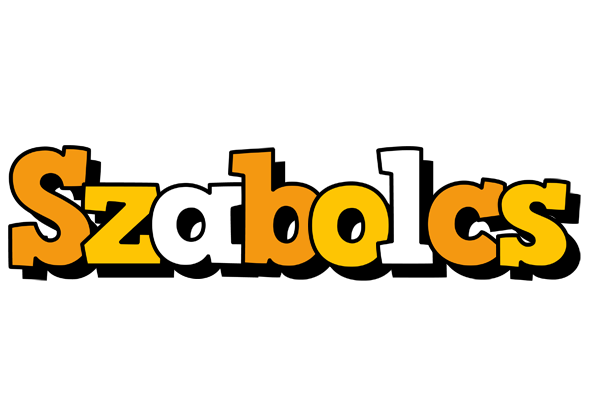 Szabolcs cartoon logo