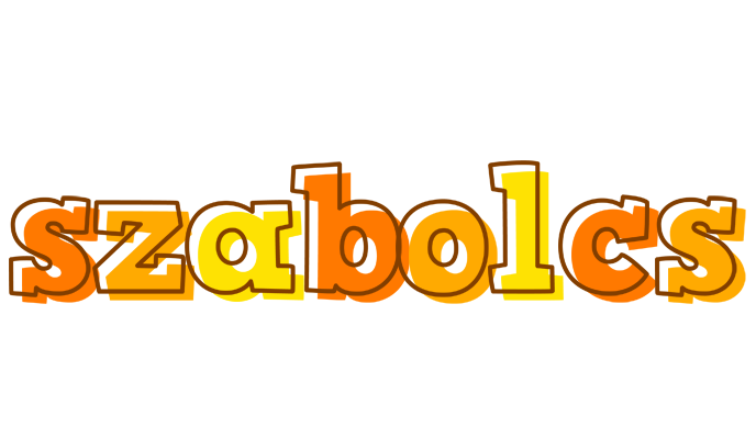 Szabolcs desert logo