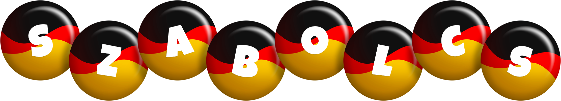 Szabolcs german logo