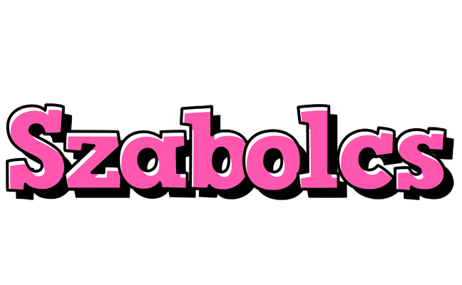 Szabolcs girlish logo