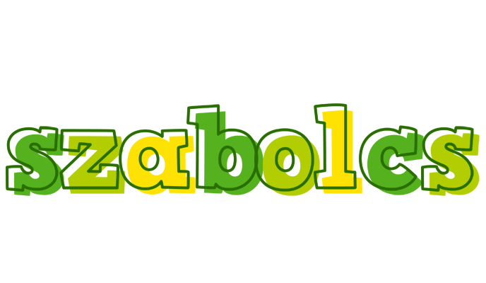 Szabolcs juice logo