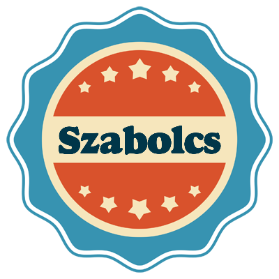 Szabolcs labels logo