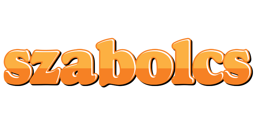Szabolcs orange logo