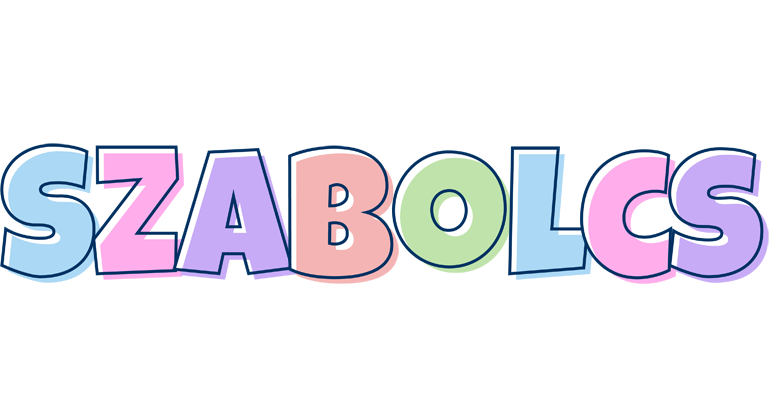 Szabolcs pastel logo