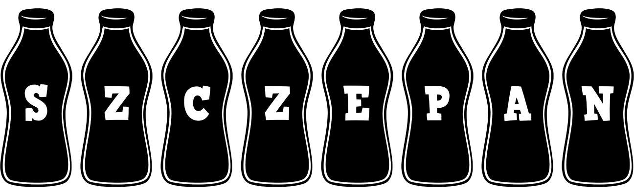 Szczepan bottle logo