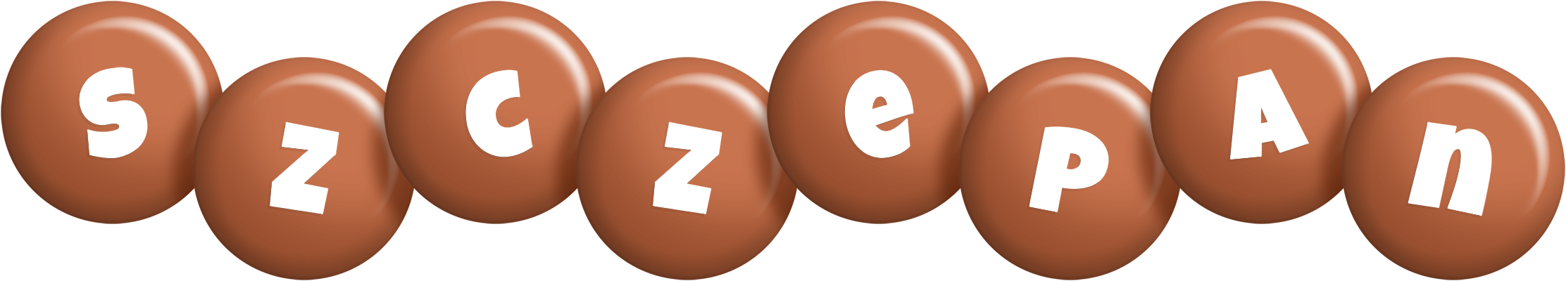 Szczepan candy-brown logo
