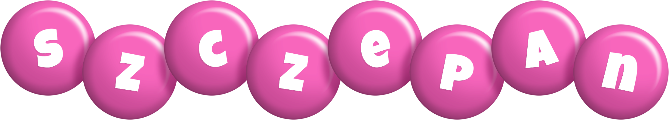 Szczepan candy-pink logo