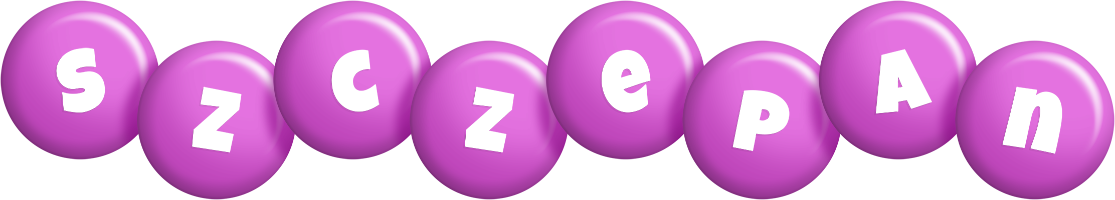 Szczepan candy-purple logo