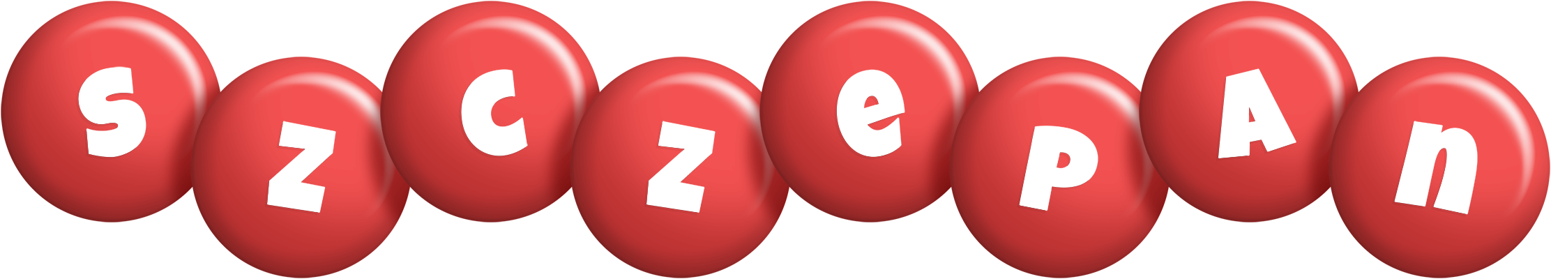 Szczepan candy-red logo