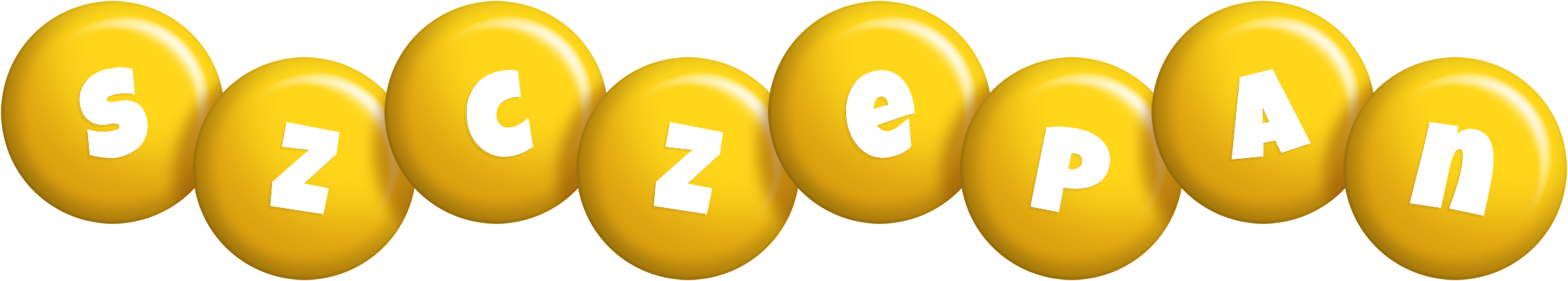 Szczepan candy-yellow logo