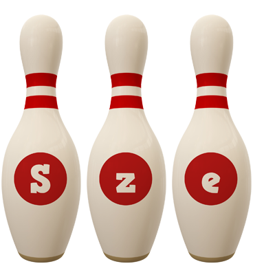 Sze bowling-pin logo