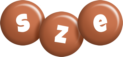 Sze candy-brown logo