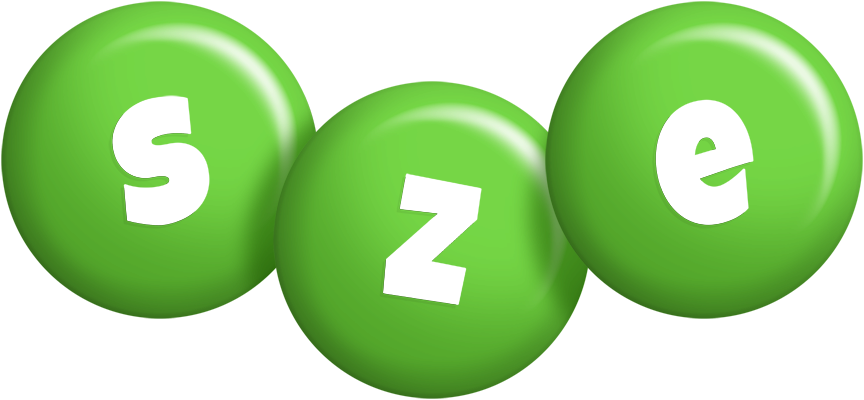 Sze candy-green logo