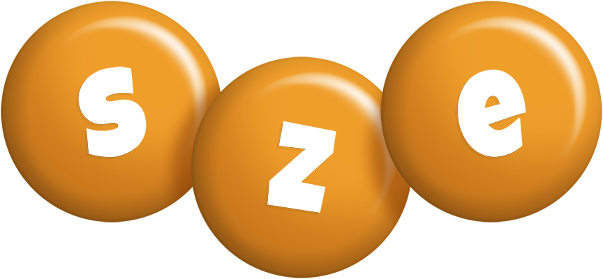 Sze candy-orange logo